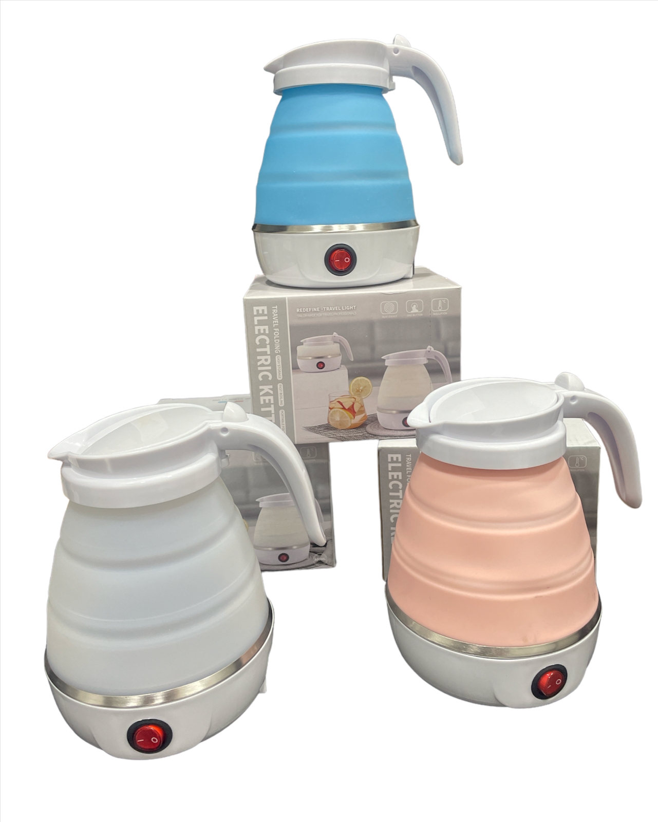 Hervidor De Agua Electrico Plegable